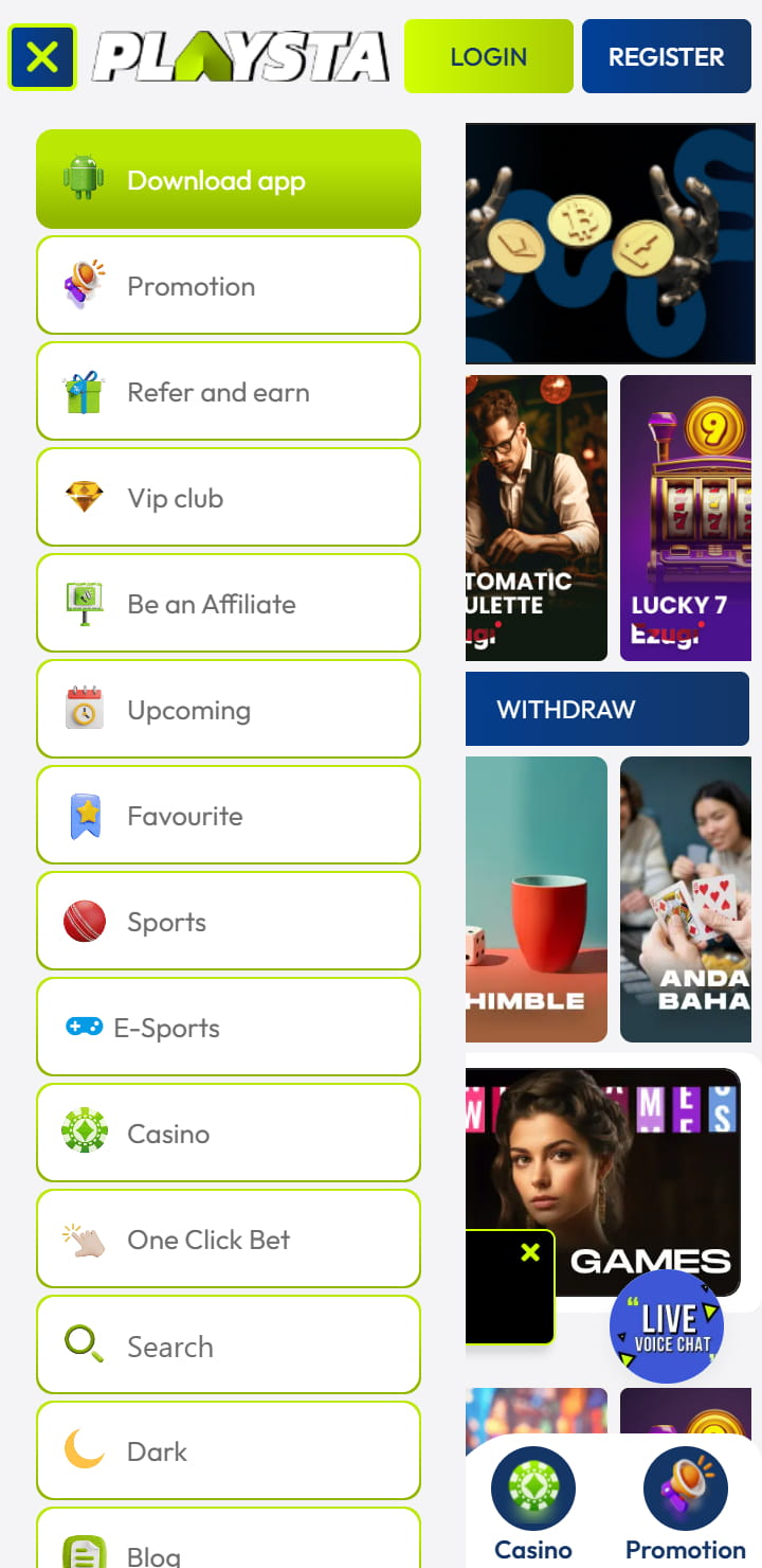 This image is the second image of the app, India's encrypted odds-on top online betting software